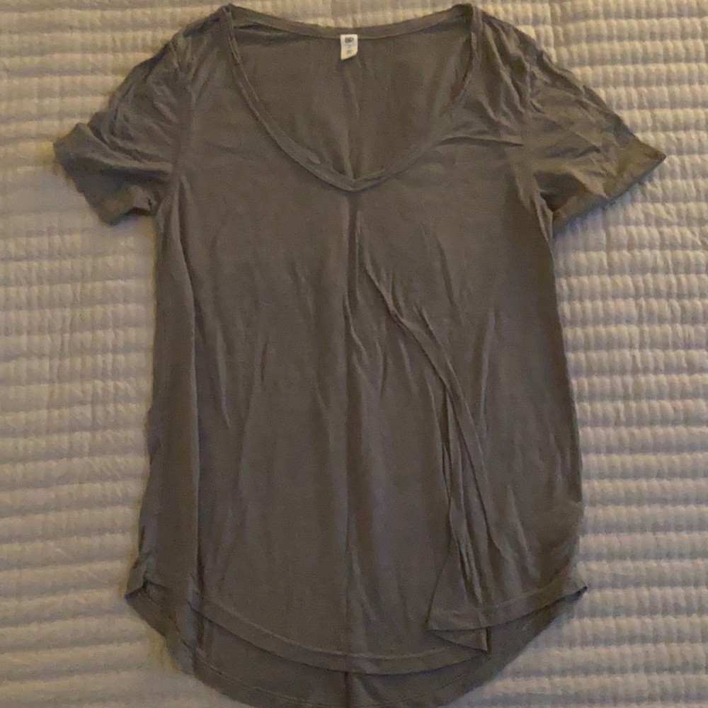BP Basic Tee - Grey/Purple